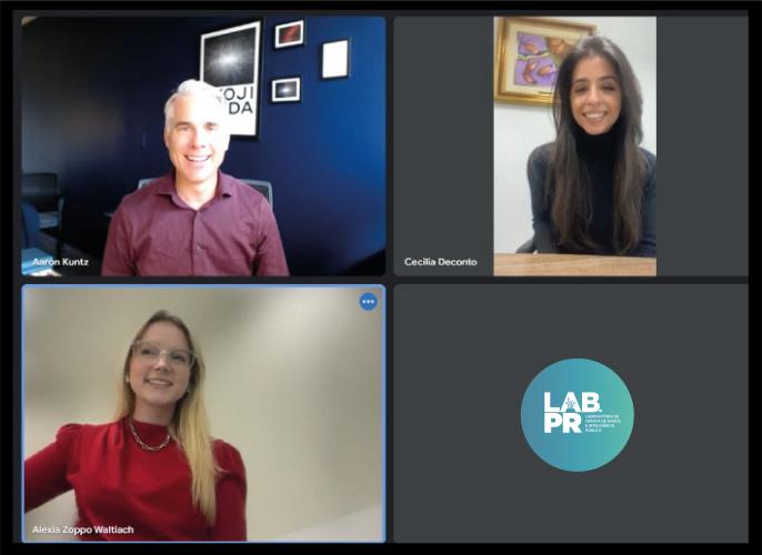 LAB.PR realiza reunião com o reitor da Universidade Internacional da Flórida